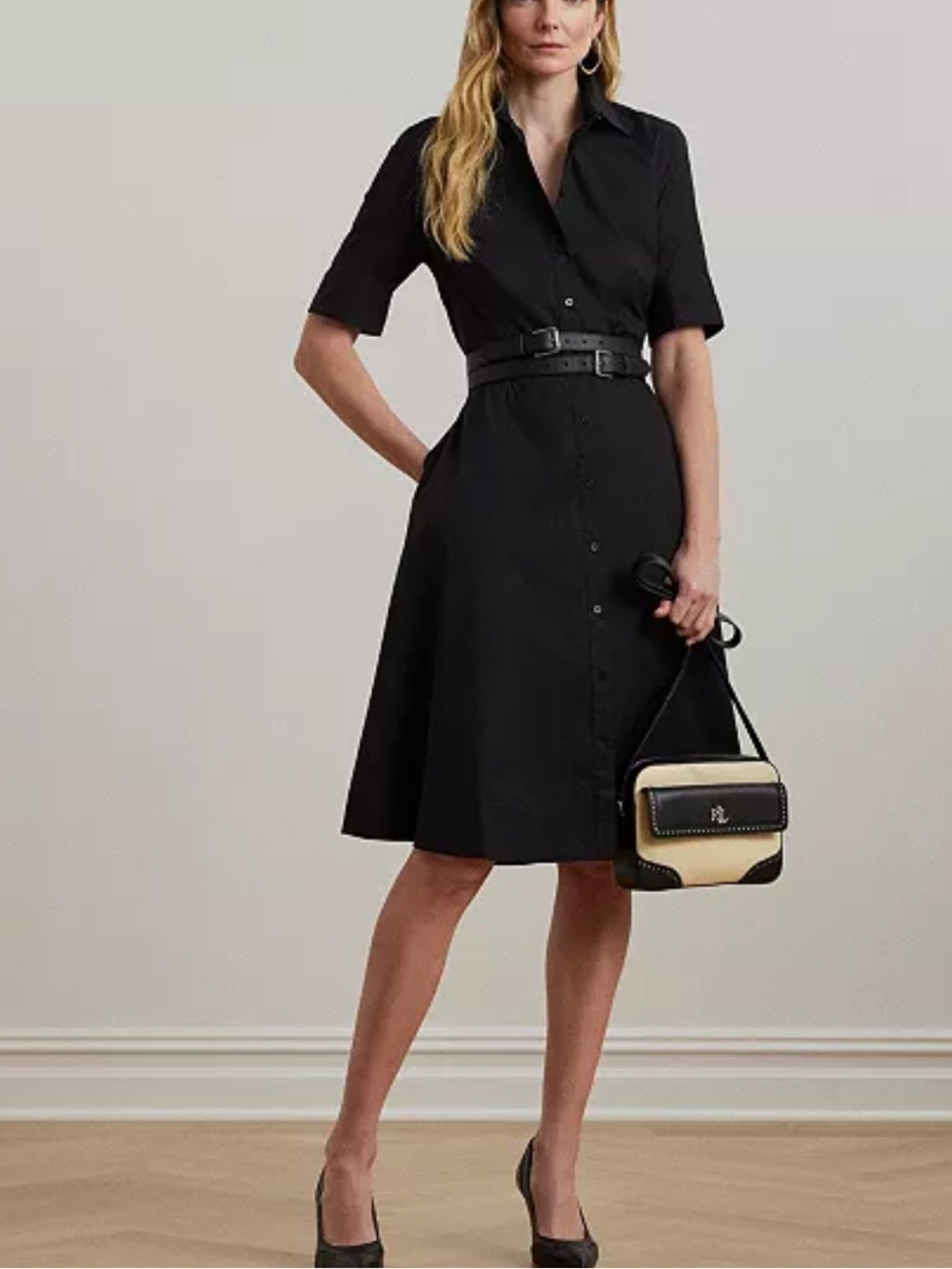 Lauren Ralph Lauren Cotton blend Shirtdress size 00 - Picture 1 of 12